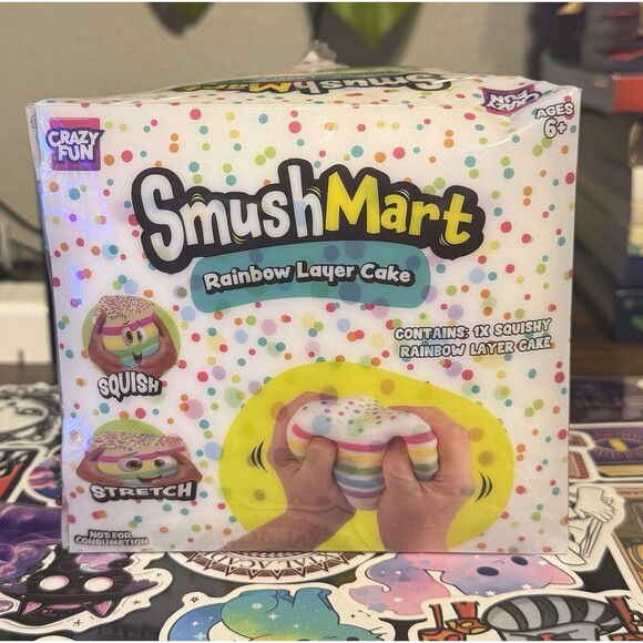 Smush Mart Rms Five Below (RMS) | Toys | Rms Crazy Fun Smush Mart Rainbow Layer Cake ...